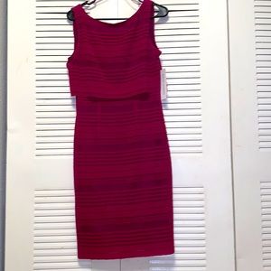 Maggy London blouson sheath dress NWT